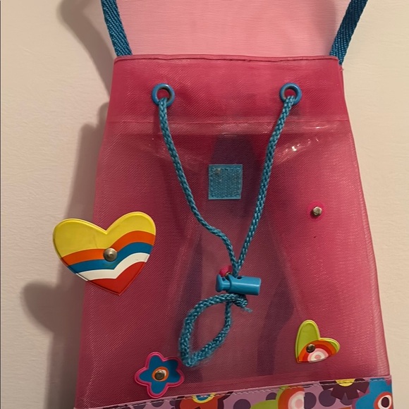 Vintage Y2K Barbie Pink and Blue Kids Backpack - Picture 2 of 4